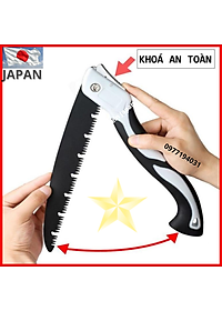 Cưa cành cây cưa gỗ gấp gọn bằng thép không gỉ sản xuất tại NHẬT BẢN