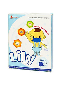 Hộp 10 Cái Khẩu Trang Em Bé Lily Liworldco
