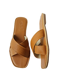 Dép Nữ Da Bò Thật BIGGBEN Cao Cấp DNQN55