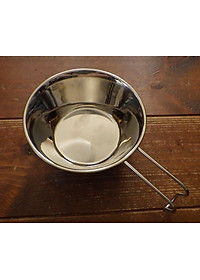 Tô Inox Φ12cm Echo Metal Có Quai Cầm, Treo Tiện Dụng