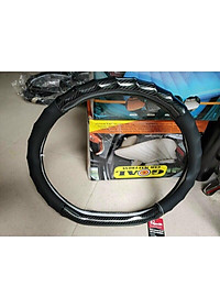 Bọc Vô Lăng Da dành cho Xe Suzuki Ertiga Lót Cao Su Non Cao Cấp Chống Trượt Tay