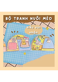 Bộ Tranh Tương Tác Cô Tiên Xanh - Nuôi Mèo
