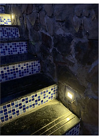 Đèn tường LED DAIKA gắn chân tường, chân cầu thang bền, đẹp chống nước.