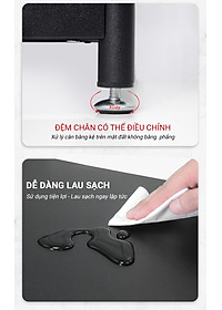 Kệ để lò vi sóng đa năng Inox 304 cao cấp Vando chính hãng kệ để đồ lò nướng chắc chắn, sơn tĩnh điện chống bong tróc, kệ nhà bếp siêu chịu lực 300kg