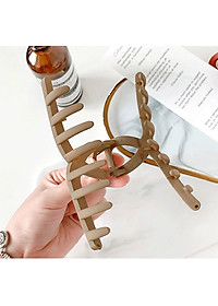  Kẹp tóc, cặp tóc nữ càng cua hàn quốc nhẹ nhàng KT18  - Đen
