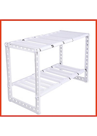 Kệ Để Đồ Gầm Trạn Nhà Bếp Nhà Tắm Kệ Trang Trí 2 Tầng Đa Năng Cao Cấp - Nhỏ Gọn - Tiện Dụng - Chắc Chắn- Hàng Chính Hãng MINIIN