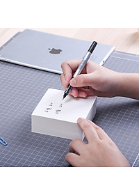 Giấy Nhắn Sticky Note Deli 98X98Mm - 400 Tờ - Màu Trắng/Nâu - 1 Tệp - 21708/21709