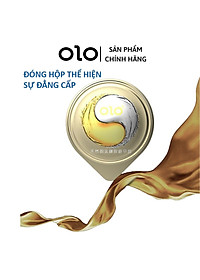 Bao cao su OLO tăng hưng phấn Ice & Fire lửa băng, siêu mỏng, nhiều gel - Hộp 10 bcs
