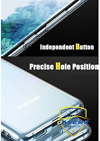 Ốp lưng dành cho Samsung Galaxy A51 dẻo trong suốt, dày dặn, chống sốc cao cấp - Hàng nhập khẩu