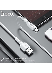 Dây Sạc-Cáp Sạc Nhanh Và Truyền Dữ Liệu Hoco DU01  Dành Cho Iphone Bọc Nhựa PVC - Hàng Chính Hãng