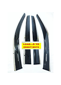 Vè Che Mưa Xe Xe Ford Ranger 2023-2016 Mẫu Chỉ Inox Cao Cấp Nhất Thị Trương, Có Trang Bị Sẵn Keo Dán 3M