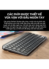 Bàn phím không dây Bluetooth Logitech MX Keys Mini - Hàng Chính Hãng