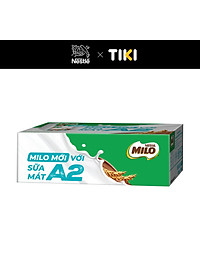 [TẶNG BALÔ NĂNG ĐỘNG] Thùng 48 Hộp Sữa Nestlé MILO A2 MỚI  (180ml / Hộp)