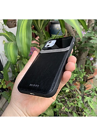 Ốp lưng da kính cao cấp dành cho iPhone 12 Mini / 12 / 12 Pro / 12 Pro Max - Hàng chính hãng