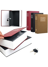 Két Sắt Hình Quyển Sách Từ Điển Loại Lớn BookSafe Kèm Chìa Khóa