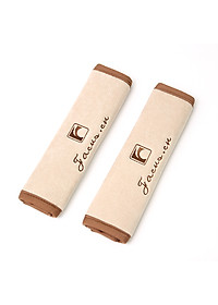 Combo 2 Trang Trí Bọc Dây An Toàn FOCUS F-X01A Màu Kem