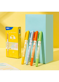 [Sơn Tùng M-TP Collection] Bút Nhớ Dòng Bút Note Đánh Dấu Dòng Highlight Dạ Quang Pastel BST Limited Deli - Phù Hợp Học Sinh Văn Phòng - CU373