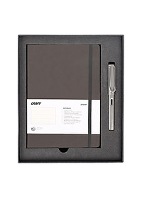 Gift Set Lamy Notebook A5 Softcover Umbra + Lamy Al-Star Grey - GSNAl0013