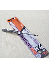 Combo Vít bê tông 4mm đầu bằng F438 & mũi khoan tường đuôi lục giác Unika 3.2mm (Không cần tắc kê nhựa)