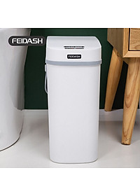 Thùng Rác Thông Minh Cảm Biến Đa Năng Độ Nhạy Cao Tự Động Đóng Mở Khi Cho Rác Vào Thùng Vô Cùng Tiên Lợi FEIDASH TG6020U 10L - Thiết kế sang trọng làm đẹp không gian gia đình bạn - Quai sách cao su mềm mại không gây đau tay khi mang xách