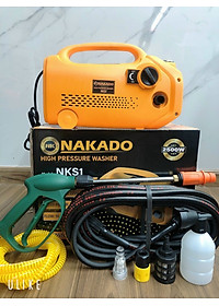 Máy rửa xe áp lực cao NAKADO S1 - Công suất 2500W - JAPAN Technology