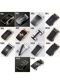 Thắt lưng nam, dây nịt nam da bò Saffiano 3 lớp Bụi Leather L106 - Khóa tự động, nhiều mặt khóa tùy chọn - Bảo hành 12 tháng