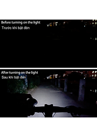 Đèn xe đạp thể thao miDoctor siêu sáng có còi pin sạc usb led T6 chống nước - Đèn còi xe đạp có 3 chế độ sáng còi to - Chính hãng miDoctor