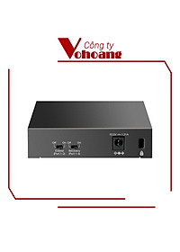 Switch Gigabit 5 Cổng TP-Link LS105GP với 4 Cổng PoE+ Công Suất Tối Đa 65W Vỏ Kim Loại - Hàng chính hãng