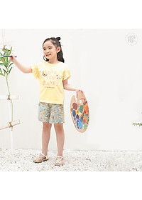 Đồ bộ bé gái size đại Bigfox Miss Meow mặc nhà mùa hè kiểu dáng Hàn Quốc vải cotton mềm mại in hình bướm dễ thương cỡ 3-11 tuổi 30kg 40kg