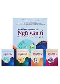 Sách Ngữ văn - Combo 4 quyển sách Đọc hiểu mở rộng văn bản Ngữ văn từ lớp 6 - 9 Theo Chương trình Giáo dục phổ thông 2018