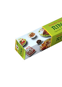 Màng bọc thực phẩm Ringo PVC, dùng được trong tủ lạnh, lò vi sóng, có lưỡi cắt tiện lợi, nhiều kích cỡ