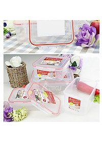 Hộp nhựa đựng thực phẩm chữ nhật 700ml - Hàng nội địa Nhật Bản