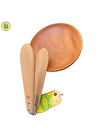 Kẹp Gỗ Đa Năng  Dùng Để Gắp Kẹp Thức Ăn Bánh Ngọt - Đồ Gỗ Nhà Bếp Thương Hiệu Trường Sơn