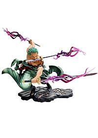 Mô Hình Zoro 3000 Thế Giới 26cm 2 Đầu 3 Kiếm Mô hình One Piece Cao Cấp, Figure Mô Hình Anmie One Piece Luffy Vua Hải Tặc