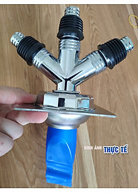 Bộ thoát nước máy giặt, thoát nước thải, nước thoát sàn nhà tắm, vệ sinh kiêm chống mùi hôi, ngăn côn trùng trào ngược – Bộ chia 3, MIHOCO 312