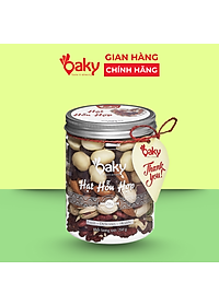Hạt Hỗn Hợp Oaky 250g (Size Nhỏ) - Nhập Khẩu Mỹ & Úc, Ăn Vặt Healthy, Giàu Dinh Dưỡng
