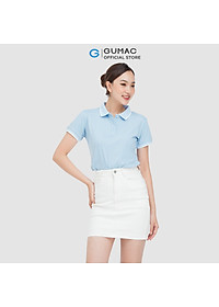 Áo polo nữ GUMAC ATB812 phối cổ sọc viền nhiều màu, thanh lịch – Gumac >>> top1shop >>> tiki.vn