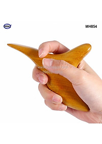 COMBO bộ 3 Dụng Cụ day ấn Huyệt Mát xa toàn thân kiểu Thái bằng gỗ Bách Xanh (MH845) Có mùi thơm dễ chịu - Chăm sóc sức khỏe