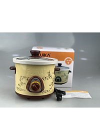 Nồi nấu chậm, nồi kho cá nấu cháo Fujika 1.5L/2.5L(chọn phân loại), công suất 140W-240W, màu ngẫu nhiên-hàng chính hãng