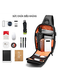 Túi đeo ngực,đeo chéo phong cách châu âu đã tích hợp công nghệ 4.0