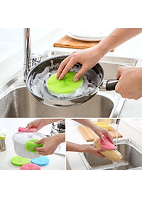 Miếng Rửa Bát Rửa Nồi Đa Năng Siêu Việt (Màu Sắc Ngẫu Nhiên)
