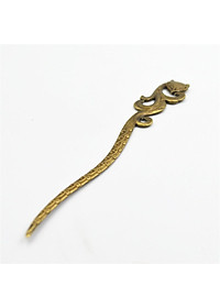 TRÂM CÀI TÓC HỒ LY VÀNG ĐỒNG CÓ HỘP NHUNG ĐỰNG