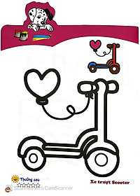 Sách Tô Màu Cùng Cún Con - Tô Màu Đồ Chơi Và Nhân Vật