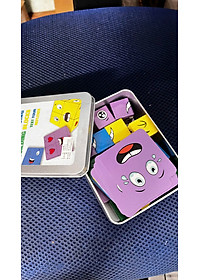 Đồ Chơi Khối Rubik Thay Đổi Khuôn Mặt,Trò Chơi Khéo Léo Sắp Xếp Biểu Cảm Khuôn Mặt Cho Trẻ Em Trò Chơi Gia Đình Giúp Bé Cai Điện Thoại - Hàng Chính Hãng