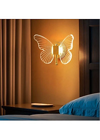 Đèn tường LED hình con bướm độc đáo trang trí nội thất hiện đại - 3 chế độ ánh sáng [ẢNH VIDEO THẬT 100%]