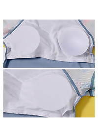 Bộ bơi bé gái lớn, dáng 2 mảnh cộc tay quần sooc đùi thể thao, màu sắc trẻ trung, áo tắm trẻ em nữ size đại từ 25 đến 60kg | BT37