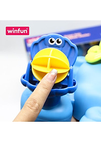 Đồ chơi tắm cho bé - tháp xếp chồng bạch tuộc phun nước vui nhộn Winfun 7117 - Phát triển tư duy logic- kỹ năng cho bé