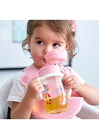 Bình uống nước có ống hút cho bé Tritan Marcus & Marcus, từ 12 tháng