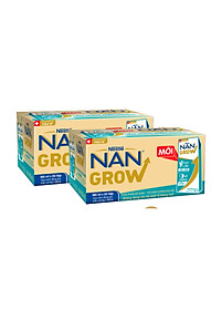 Bộ 2 Thùng 24 hộp Sữa pha sẵn Nestlé NANGROW sữa mát công thức từ Thụy Sĩ 6(4 x 180ml) - (Bé từ 1 tuổi)