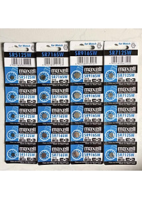 1 Vỉ 5 Viên Pin Maxell Nhật Bản Cho Đồng Hồ Đeo Tay Nhiều Kích Cỡ SR621SW / SR626SW / SR920SW / SR521SW / SR927SW / SR721SW / SR616SW / SR512SW